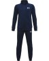 Boys' Ua Knit Track Suit - Academy / Yxs