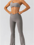 High Waisted Yoga Set - Ash - Large
