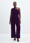 Plus One-piece Suit Melie - Mid-purple