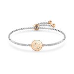 Milleluci Bracelet Letter C In Stainless Steel