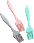 Generic 3 Piece Silicone Basting Brushes Silicone Flat Cooking Brush