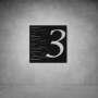 House Number D09 - 500 X 500 / Rust Coat / No