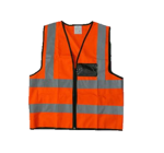 Reflective Vest With Zip & Id Pocket
