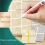 Waterproof Tile Grout Pen White Ceramic Seam Marker For Bathroom Floor Decontamination And Repair Mildew Proof Caulk - 1PC