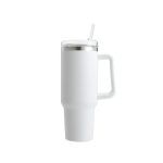 1.2LT Flask With Straw White