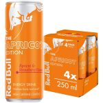 Bull Energy Drink Apricot & Strawberry 250ML 4 Pack