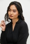 Edit Knotted Headband - Black & Gold