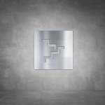 Staircase Sign - Brushed Stainless Steel