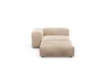 Sofa Daybed L Velvet Stone