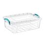 Storage Box 25X17X12CM 3LT Deep Multiuse Container Plastic With Lid