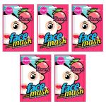- Firming And Brightening Face Mask 20ML - Peach - Pack Of 5