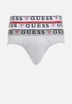 Guess Brian Hero Brief 3 Pack - Red Melange & White Combo