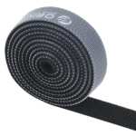 Orico 1M Hook And Loop Cable Tie Black