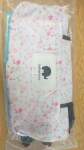Stroller Organizer Bag - White With Pink Bunny And Flowers