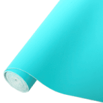Faux Leather Soft Macaron Pastel Aqua A4