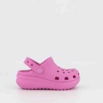 Crocs Girls Classic Cutie Clog Sandals In Pink - Pink 12