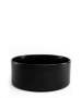 Flat Stackable Salad Bowl - Black