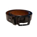 Cerruit 1881 Principe Belt In Dark Brown - Dark Brown Onesize