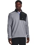 Men's Ua Storm Sweaterfleece Zip - Steel Md