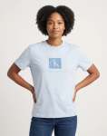 Calvin Klein Classic Fit Monogram Light Blue T-Shirt - XL Blue