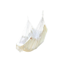 Hanging Hammock Swing Chair With Cushions And Side Pocket For Relaxation
