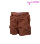 Ladies Stretch Outdoor Short - Caramel - 42