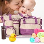 5PC SET Baby Diaper Mummy Handbag Set