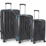 Trunk Travel Sets - Black 2 Piece Medium