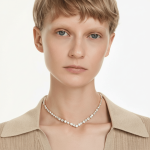 SWAROVSKI Mesmera Necklace Mixed Cuts White Gold-tone Plated