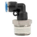 AirCraft Pu Hose Fitting Elbow 6MM-1 2" M
