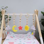 Baby Gym Themed Dangles Smiley Cloud And Sun