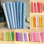 7PCS/KIT Mixed Fabrics Scraps Offcuts Quilting Quilt Fabric Pre-cut Fat Quarters Cotton Material 50 50CM Bundle New Fabric