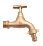 Polished Brass Garden Hose Water Bib Tap 1 2 With Male Thread