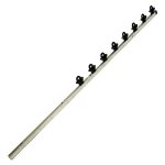 8 Wire Square Tube Jurassic Bracket Hdg + PC Straight