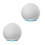 Amazon 2 X - Echo Dot 5TH Gen - Glacier White Parallel Import