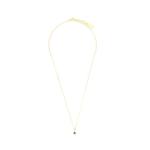 Georgini Natural Green Agate And Diamond May Pendant - Gold