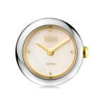 Mop Dial 2 Tone Rocking Charm Watch
