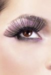 Black Glitter Eyelashes