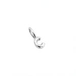 C Alphabet Charm In Silver