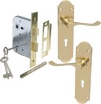 Mackie Lock Set Vic Cyl Str Scrl