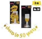 3M Party Banner Milestone NO-50