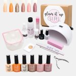 High Quality Uv led Glam Gel Nail Polish Starter & Soak Off Kit - Miami