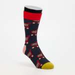 Happy Socks Trolley Sock - Navy - Navy 36-40