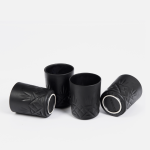 For Your Sins Tumbler Set Of 4 - Matte Black