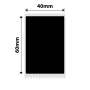 NB771 - NIIMBOT - M2 / M3 - 40X60MM - 115 MATTE BLACK LABELS