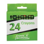 Cool 4 School Wax Crayons 8MM 24'S Pack Of 72