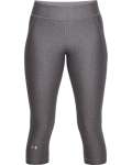 Women's Heatgear Armour Capris - Charcoal Light Heath Sm