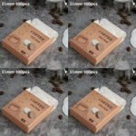 Coffee Accessories Filter Paper Espresso Paper Filters 400PCS- 51MM