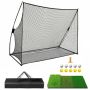 3M Golf Practice Net For Backyard Indoor Outdoor Swing Training