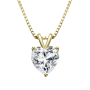Moissanite Diamond 18K Gold Plated 925 Sterling Silver Link Necklace